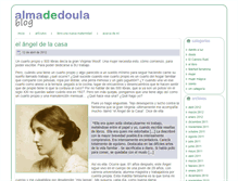Tablet Screenshot of blog.almadedoula.com